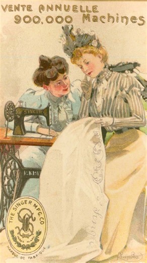 How the sewing machine invented modern credit #history #invention