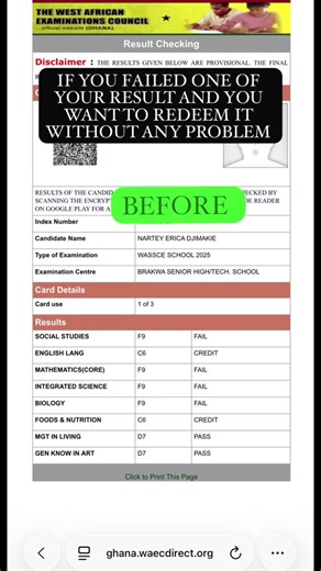 WASSCE 2025: Guide to Tracing Your Results