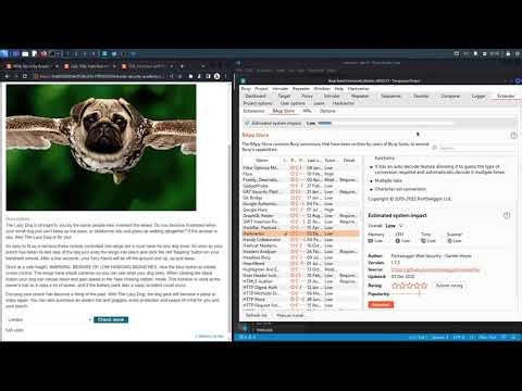 19 Lab #17 SQL injection with filter bypass via XML encoding