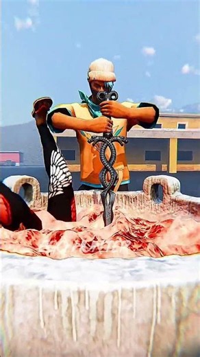 Free fire 3d animation lava bucket ☠️||Capcut 4k edit...
