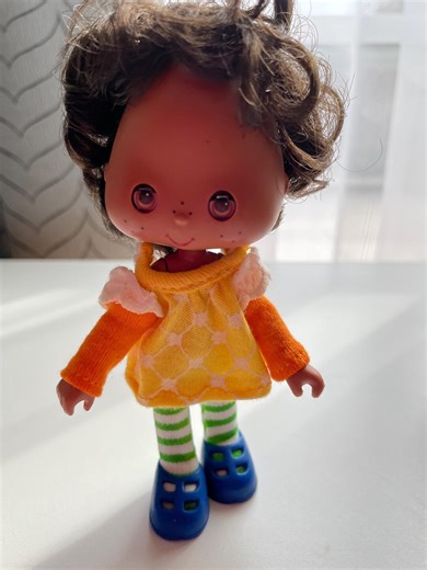 Vintage Strawberry Shortcake Orange Blossom Doll Sleep Eyes Freckles 1980s Collectible - Etsy