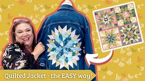 1K views · 22 reactions | Quilted Jackets are all the rage! But we have an EASY way to make a quick, faux-quilted jacket! Check out the video below! Visit our store or on-line store for the "In The Garden" panel by Jennifer Moore. #quiltedJacket | Not Your Mama's Quilt Store | Facebook