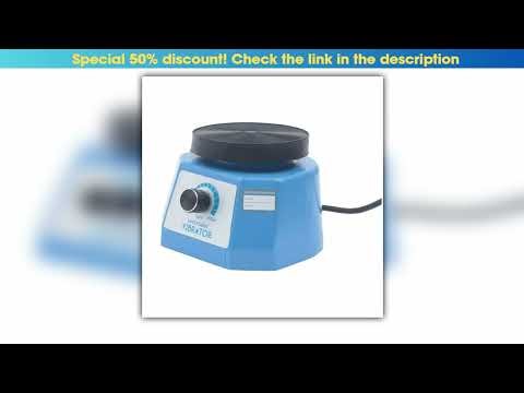 4 Round Dental Vibrator Variable Speed Lab Shaker Oscillator Vibrating Machine for Mixing