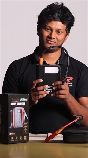 RevNitro on Instagram: "After testing the Upshift Smart Jumpstarter for over 3 months, we can confidently recommend it. A true 4-in-1 essential: Jumpstarter, Tyre Inflator, Torch Light, and Powerbank—everything packed into one smart device. At just ₹5,999, it’s really value for money. A must-have for every vehicle owner. 🔋✨ #upshift #jumpstarter #tyreinfaltor #caraccesories #carneeds"