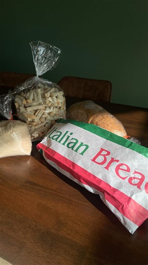 1.2K views · 248 reactions | A little behind the scenes on our Italian bread 稜 After the dough takes a nap on the butcher block, we portion it, roll it, proof it, and bake it! Then, they’re ready to go from our shelves to your kitchen  #bakery #freshbread #springvalleyil #italianbread #baker | Spring Valley Bakery | Facebook