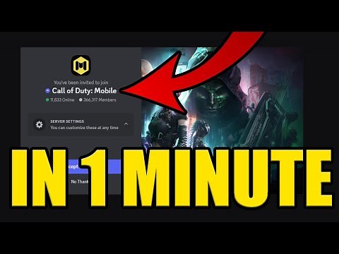 HOW to JOIN CALL OF DUTY MOBILE DISCORD SERVER ✅PC & MOBILE✅