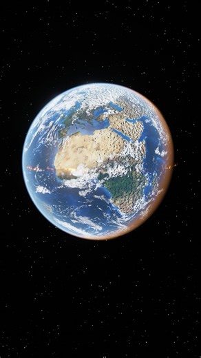 What If Earth Suddenly Split in Half? 🌎💥