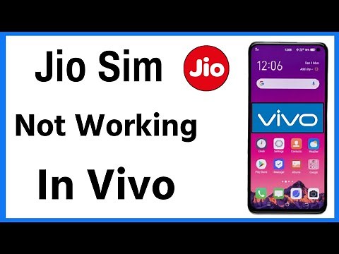 Jio Sim Not Working In Vivo | How To Fix Jio Sim Not Working Vivo Phone