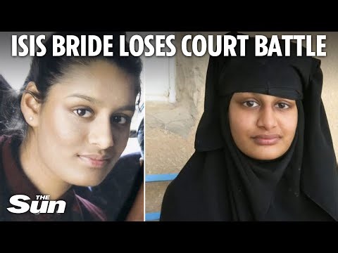 ISIS bride Shamima Begum LOSES battle for British citizenship and must stay in Syria for now
