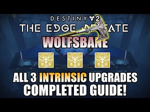 How to get ALL Intrinsic for Wolfsbane Completed Guide! New Exotic Axe! - Destiny 2: Ash & Iron