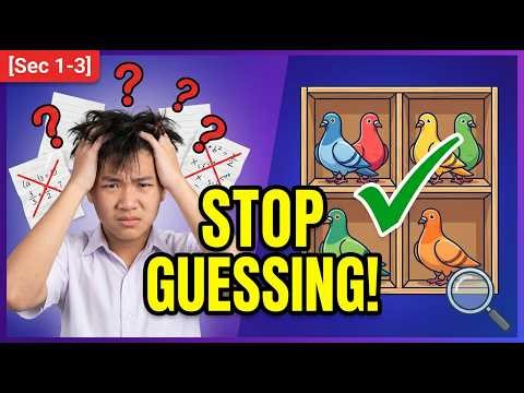 The Pigeonhole Principle Explained (Solve Proof Question in 3 Steps)