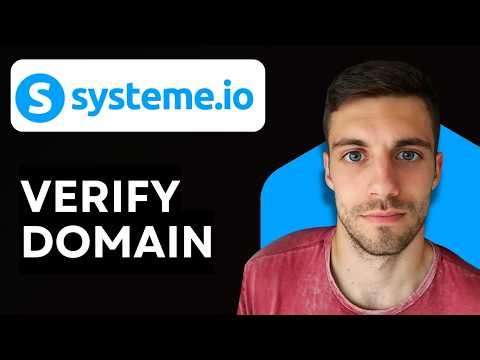 How to Verify Domain in Systeme.io 2026 (Systeme.io Domain Verification Tutorial)