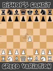 Bishop's Gambit: Greco Variation 📖🔥 #chessmaster | Chess Master