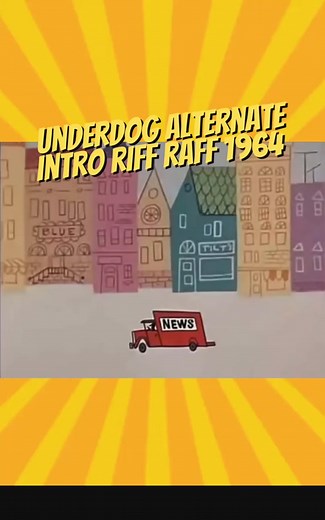 Underdog alternate riff raff intro 1964 #foryou #foryoupage #fyp #duet #tiktok #viral #didyouknow #trending #comedy #funnv #imtroyhill #popculture #entertainment #movies #tvshows #memes #trending #nostalgia #cultclassics #popculturejunkie #trivia