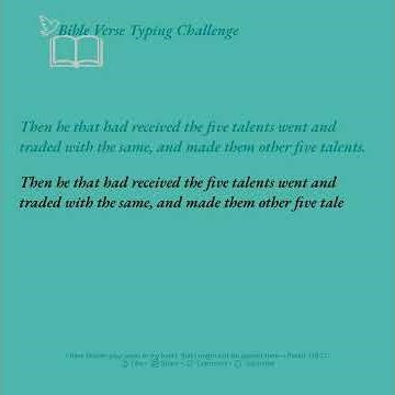 Daily Bible Verse Typing Challenge SHORT 2Q Dec 27 2025
