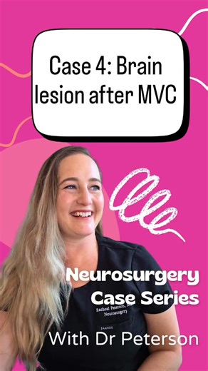 Racheal Peterson, MD | Neurosurgeon on Instagram: "Case 4: A 60-year-old male has an abnormal CT scan after a minor car accident. What is this finding, and what is the best treatment approach at this time? #neurosurgery #brainsurgery #medschool #emergency #tbi"