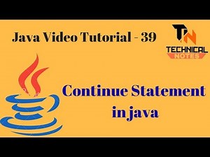 Continue Statement in java