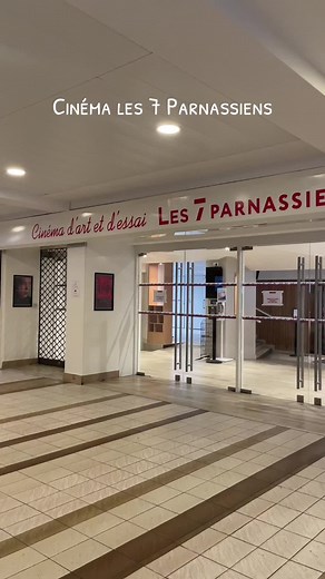 Découvrez le Cinéma les 7 Parnassiens à Paris