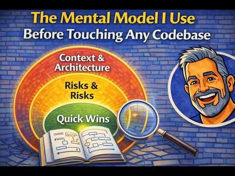 The Mental Model I Use Before Touching Any Codebase #softwaredevelopment #softwareengineering
