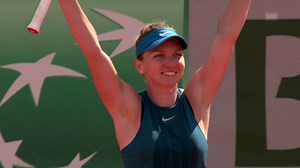 Halep - Muguruza: Die Live-Highlights