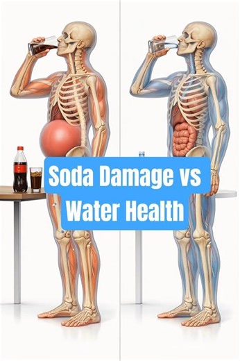 Soda vs Water Which DRINK is Better for Your Body