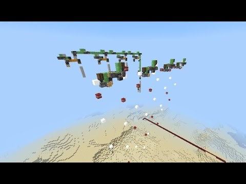 PERIMETROS FÁCIL Maquina Voladora Lanza TNT | World Eater | TUTORIAL Minecraft Bedrock 1.20