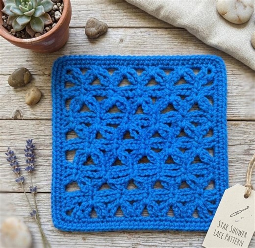 Crochet Lace Stitch Pattern • Textured Shell Lace Crochet PDF • Easy Crochet Stitch • Beginner Lace Motif for Shawls, Blankets & Tops - Etsy