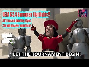 GTA V New Melee Combat Highlights (UEFA 6.5.4 Gameplay)