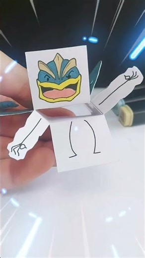 DIY new sprunki pokemon Machamp funny box paper #builao