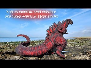 X-plus Gigantic Shin Godzilla Red Clear Godzilla Store Figure Review And Comparisons!