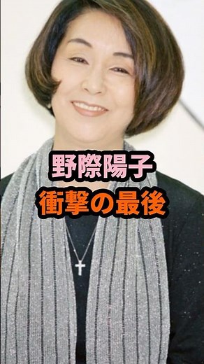 野際陽子 衝撃の最後 #野際陽子 #昭和