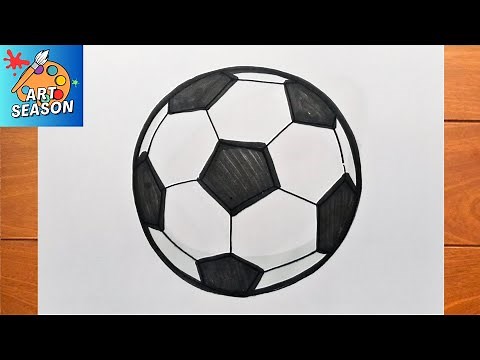 How to Draw a Soccer Ball