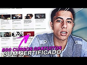 +DE 500 CURSOS GRATUITOS online e com certificado!