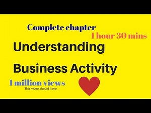 Understanding Business Activity IGCSE Business studies Complete chapter