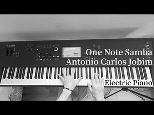 One Note Samba - Antonio Carlos Jobim | Electric Piano Solo【Sheet Music】