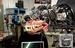 7.3K views · 238 reactions | A fully articulated animatronic werewolf built at facehead.co The puppet is predominantly CNC machined with some DLP and FDM printed parts. Video Credit: Facehead.co #animatronics #puppets #robot #robotics #engineering | Wevolver.com | Facebook