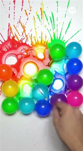 Tiny Water Balloon Burst ASMR 💦🎈 | Super Satisfying #asmr #satisfying #poppballons