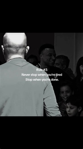 Never stop when you're tired. Stop when you're done. | #motivation #mbappe #fyp #football #mentality