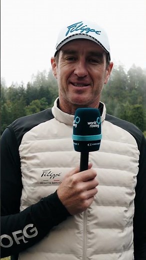 Olympic champion Iztop Cop: "I'm a local here in Bled."