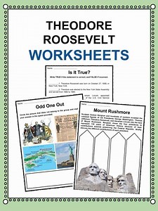 Theodore Roosevelt Facts and Worksheets | Life, Presidency, Legacy