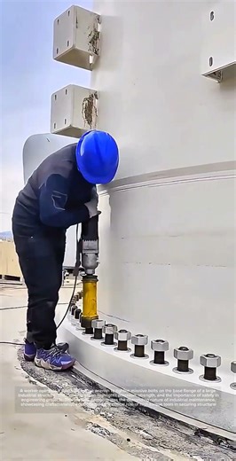 Structural Engineering Precision Bolt Tightening!