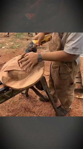 Hand-Carved Spartan Warrior Wood Sculpture