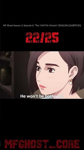MF Ghost - S03E06 - The 1:09P.M. Miracle [ENG] [SUBTITLES] 22/25 #mfghost #shorts