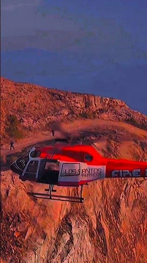 Los Santos Fire Department in azione sul monte Chiliad #fivem #fivemroleplay #gta #lsfd #firedept