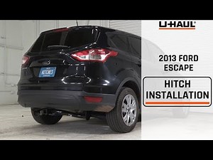 2013 Ford Escape Trailer Hitch Installation