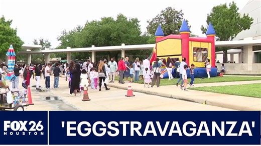 Easter 'Eggstravaganza' held at Houston church