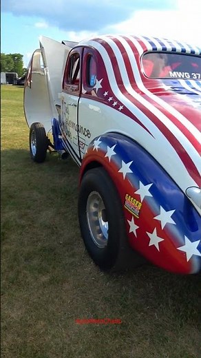1937 Chevrolet "Uncle Sam" Nostalgia Gassers Racing Association at Glory Days