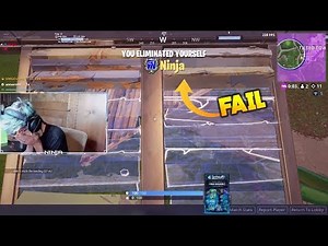 Ninja's Biggest Fails In Fortnite