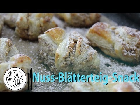 Blätterteig - Nuss-Snacks, Kurzvideo