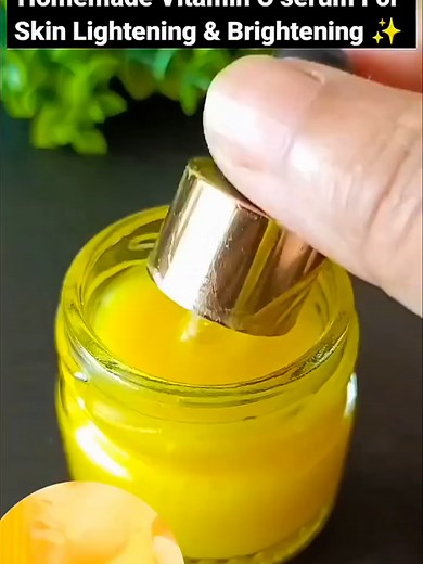Homemade Orange Serum Recipe for Glowing Skin